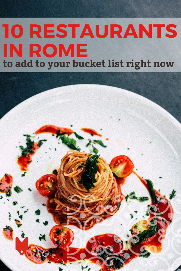 hylde Mælkehvid Flygtig The 10 Best Restaurants in Rome That No Trip Would Be Complete Without –  Devour Tours