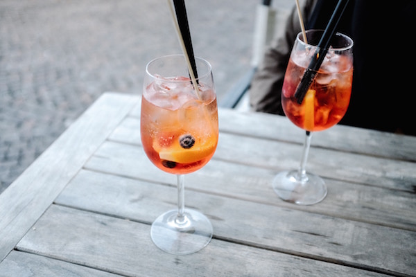 Vitti is one of our top picks for where to eat in Rome in August for the Aperol spritzes alone.