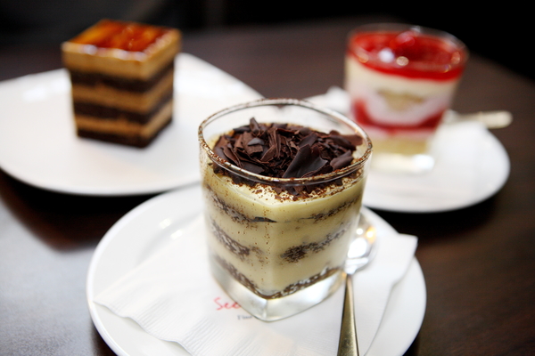 Two Sizes serves up some of the best tiramisu in Rome in—you guessed it—two sizes!