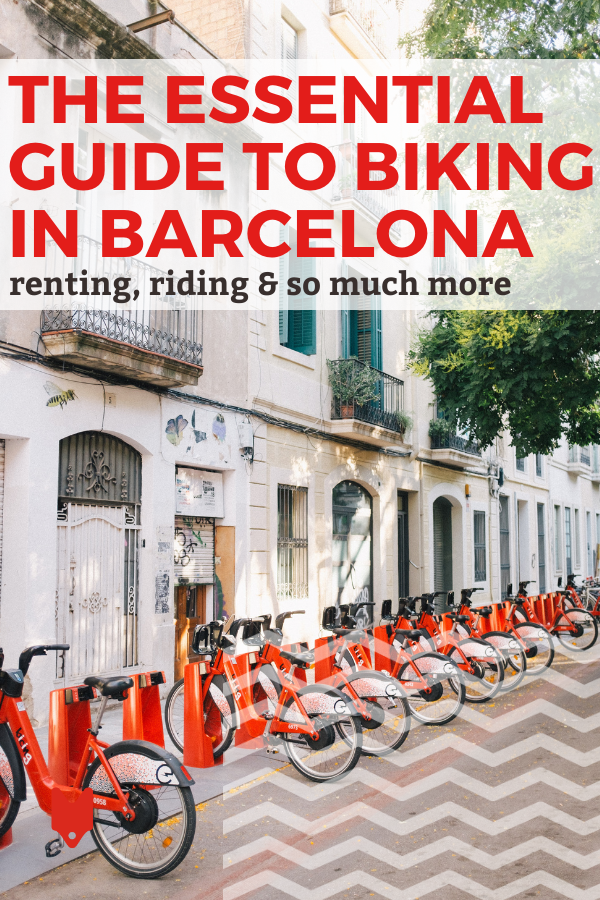 What you need to know before renting and riding bikes in Barcelona