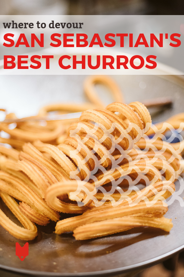 One of our favorite things to do in the Basque Country is eat, of course! Start things off with a deliciously sweet breakfast. If you're looking for the best churros in San Sebastian, here's where you'll find them. #Spain #SanSebastian #BasqueCountry #churros #breakfast #brunch #foodie #delish