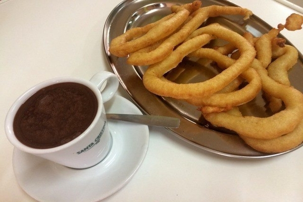 Los Valle is one of the best spots for churros in Malaga. Try the local variety known as tejeringos.