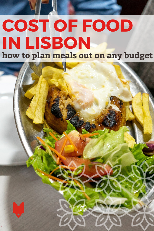 A guide to the cost of food in Lisbon