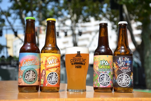 The Gallas beer is the most recent addition to the craft beer scene in Lisbon. 