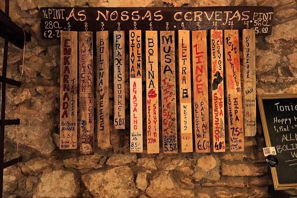 Fancy a craft beer in Lisbon? Quimera has 12 beers on tap to choose from!