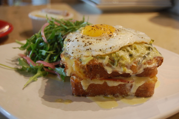 The croque monsieur sandwich is a staple of French cuisine. Throw a fried egg on top and it instantly becomes a croque madame. 