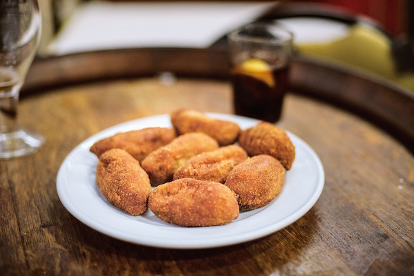 Croquettes are a classic when it comes to street food in Barcelona.
