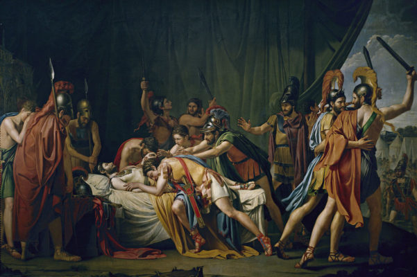 The Death of Viriatus by Madrazo in Madrid's Prado Museum