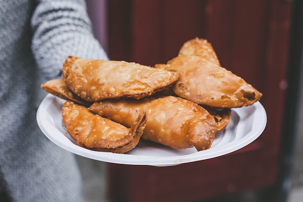 Veggie empanadas are a great option for vegetarian tapas in Granada and a meatless twist on a Spanish classic.
