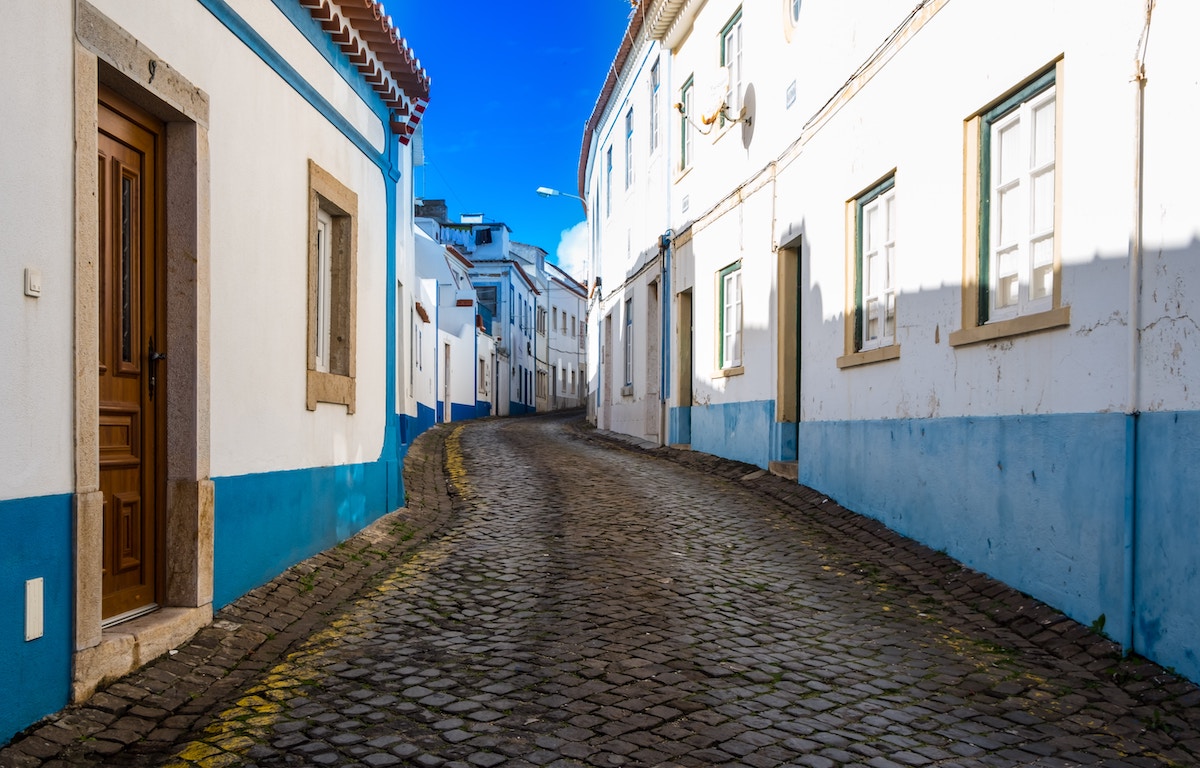 street in ericeira