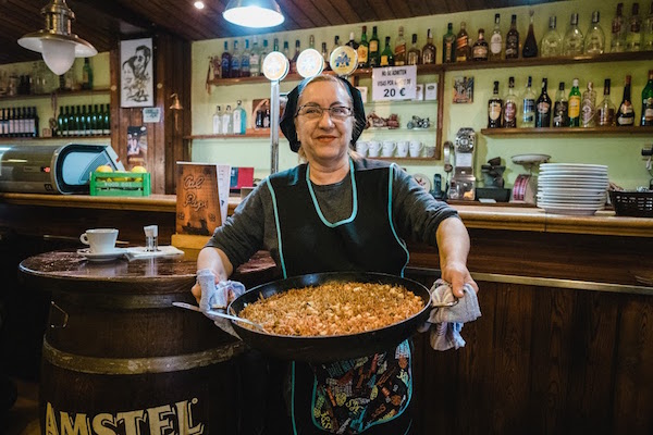 Cal Papi is home to some of the best fideua in Barcelona, prepared lovingly by Mama Carmen herself!