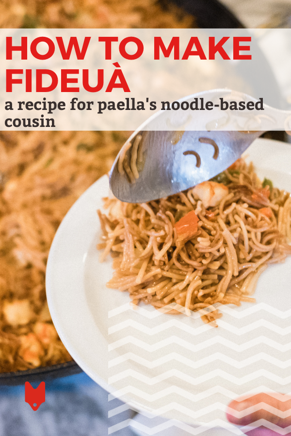 Traditional Fideua Recipe - The Original Fideua Recipe from Gandia