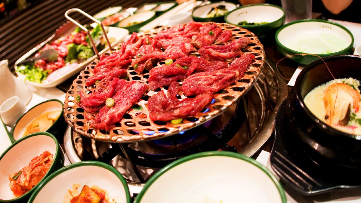 red steak over korean bbq in NYC