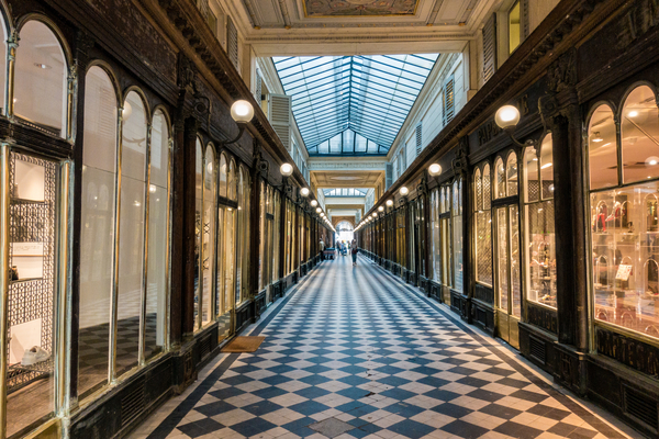 The hidden Paris passageways feel effortlessly sophisticated.