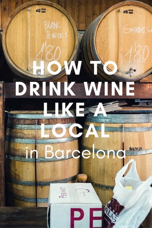 Looking for tips on how to drink wine like a local in Barcelona? Get them all here!