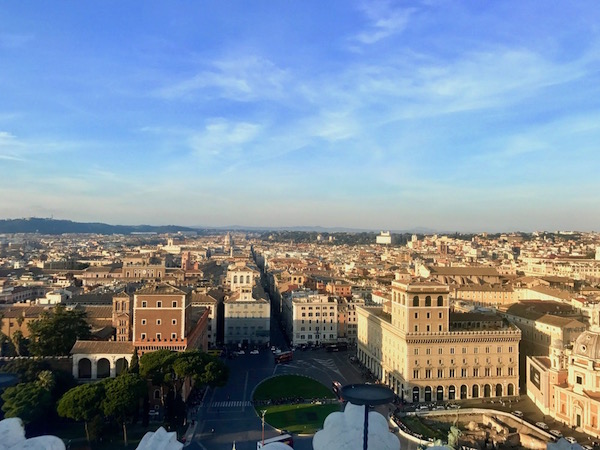 Head up to the top of the Altare della Patria and see why it's one of the most instagrammable spots in Rome.