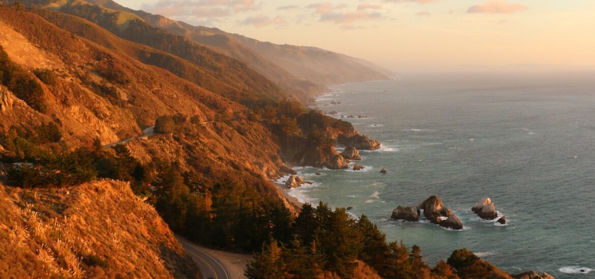 Big Sur is a rugged stretch of California's coast on the way from Los Angeles to San Francisco.