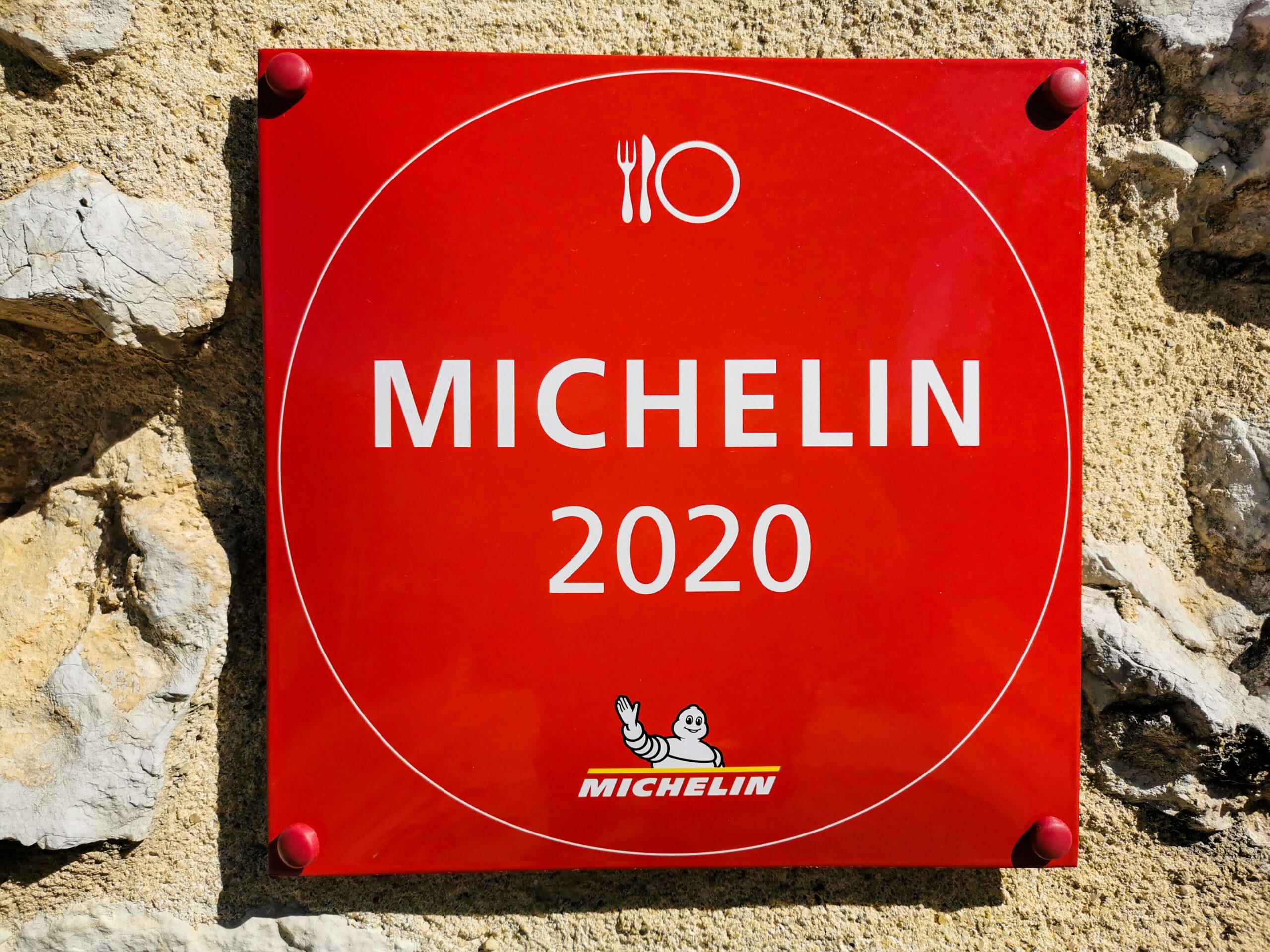 Sign of Michelin Star restaurant