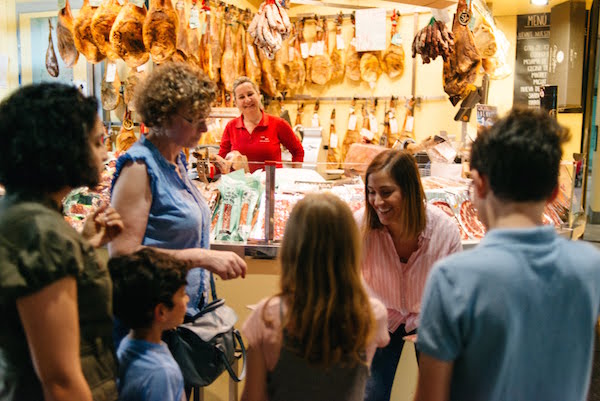 Sometimes the best option for where to eat in Seville with kids is a local market. There's tons of variety, making it easy to find something little ones will enjoy.