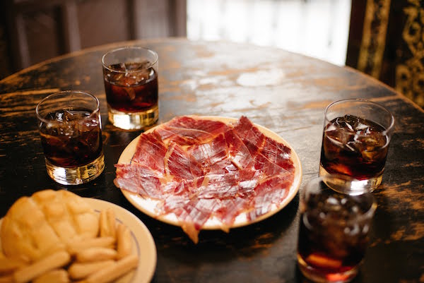 Jamón ibérico is carefully cured over several years, resulting in an unbeatable flavor and melt-in-your-mouth texture.