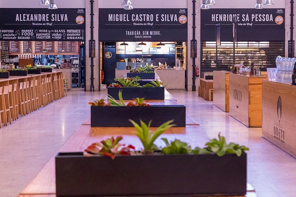 Time Out Market/Mercado da Ribeira is one of the must-visit Lisbon food markets.