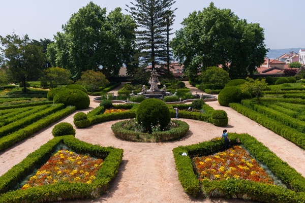 View of Jardim Botânico da Ajuda, one of Lisbon parks