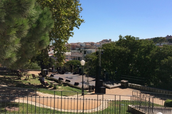 View of Jardim do Torel, one of the must-visit Lisbon parks