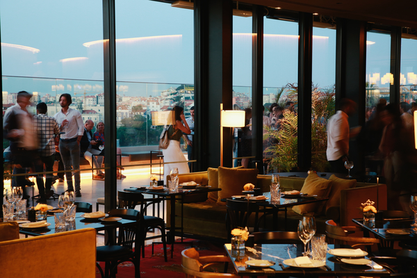 Cafe Principe Real is easily one of our favorite Lisbon restaurants with a view. The good vibes here are endless.