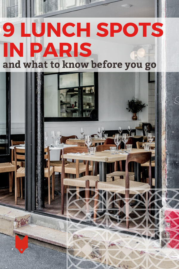 Where to eat lunch in Paris like a local