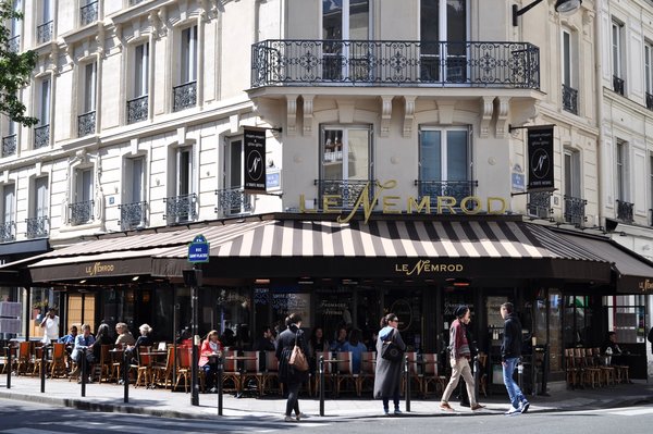 Le Nemrod, one of the best spots for lunch in Paris.
