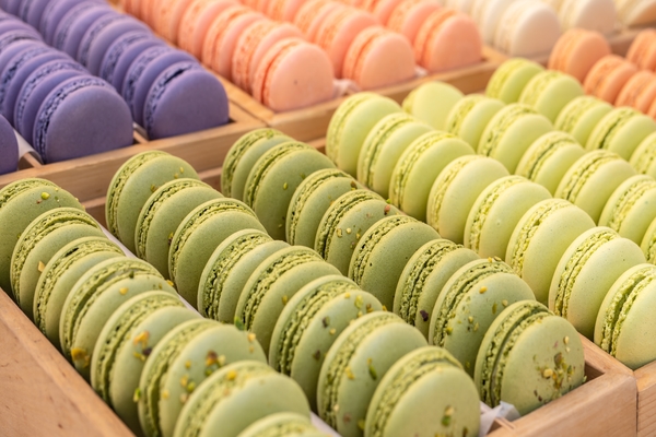 Macarons are one of the most symbolic foods in Paris.