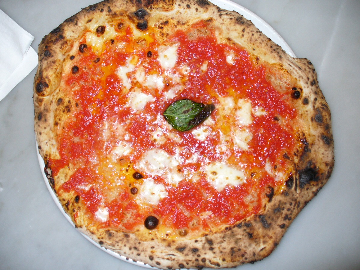 Neapolitan pizza from Pizzeria da Michele