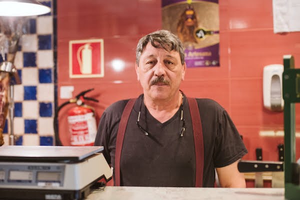 Paco, owner of Casa Gonzalez deli in Madrid