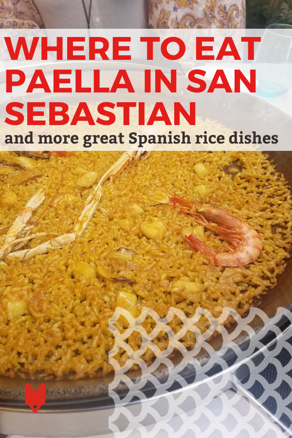 Guide to where to find the best paella in San Sebastian