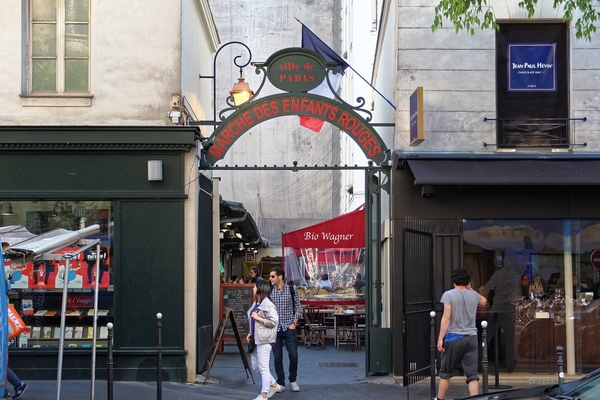 The Marché des Enfants Rouge is the Paris food market you want to visit if multicultural flavors are what you're after.