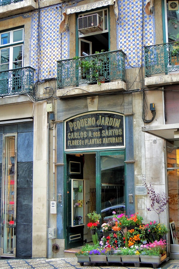 Shopping for flowers in Lisbon? Visit Pequeno Jardim, one of the oldest flower shops in the city!