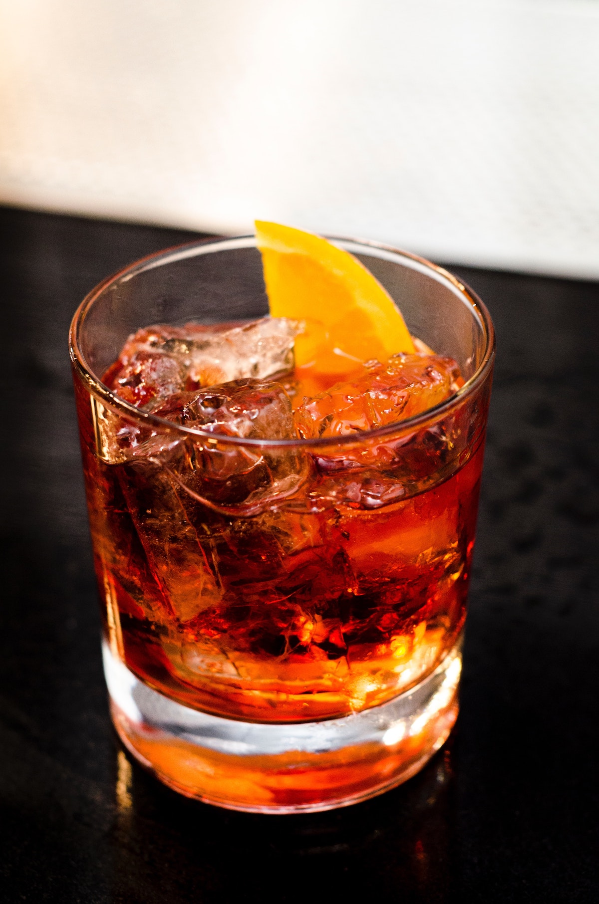Negroni in glass