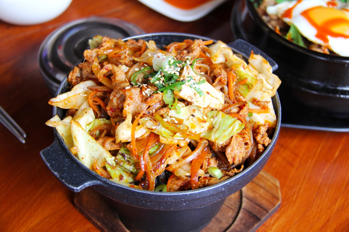 beef bowl korean cuisine