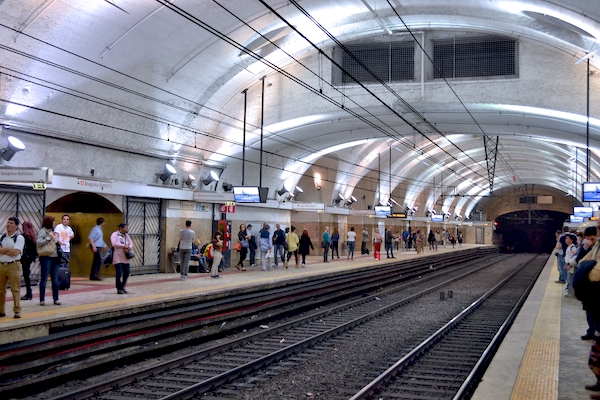 Termini metro station in Rome