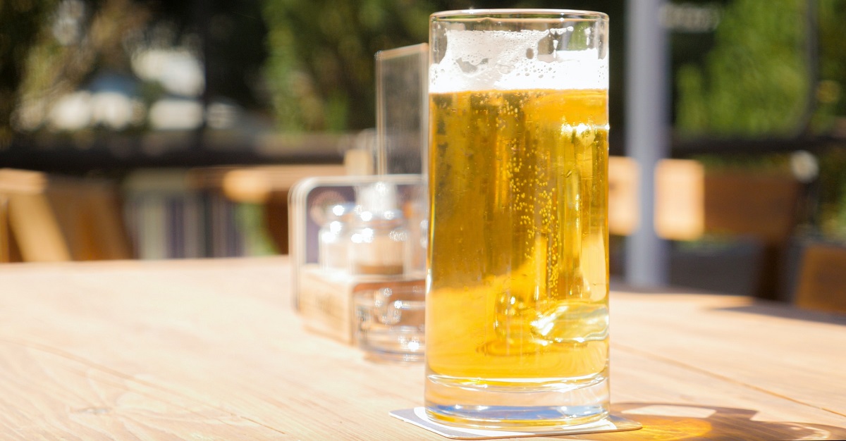 Spritzenhaus33 is one of the only beer gardens in NYC to serve Staropramen.