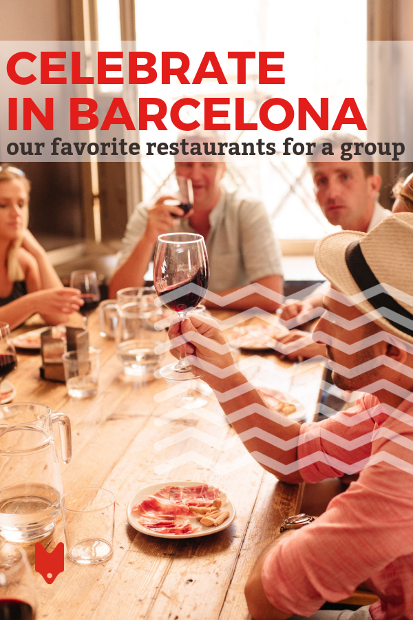 One of our favorite things to do in Barcelona is to celebrate! With so much excellent food—from tapas to paella and everything in between—the gastro scene in the Catalan capital is sure to please even the toughest crowd. Here are our picks for the best restaurants for groups in Barcelona! #Spain #Barcelona #visitbarcelona #wine #tapas #delicious