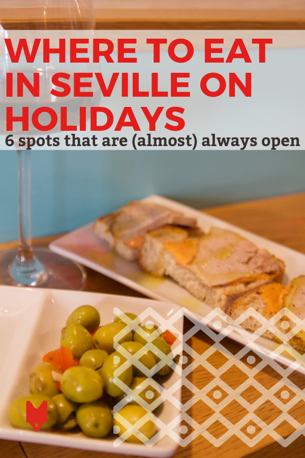 A guide to some great restaurants in Seville that open on most holidays.