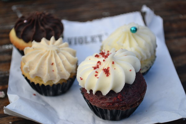 Cupcakes from Violet Cakes in London