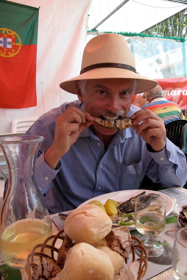The best time to eat sardines in Lisbon is during the Festas de Lisboa in June, as pictured here.