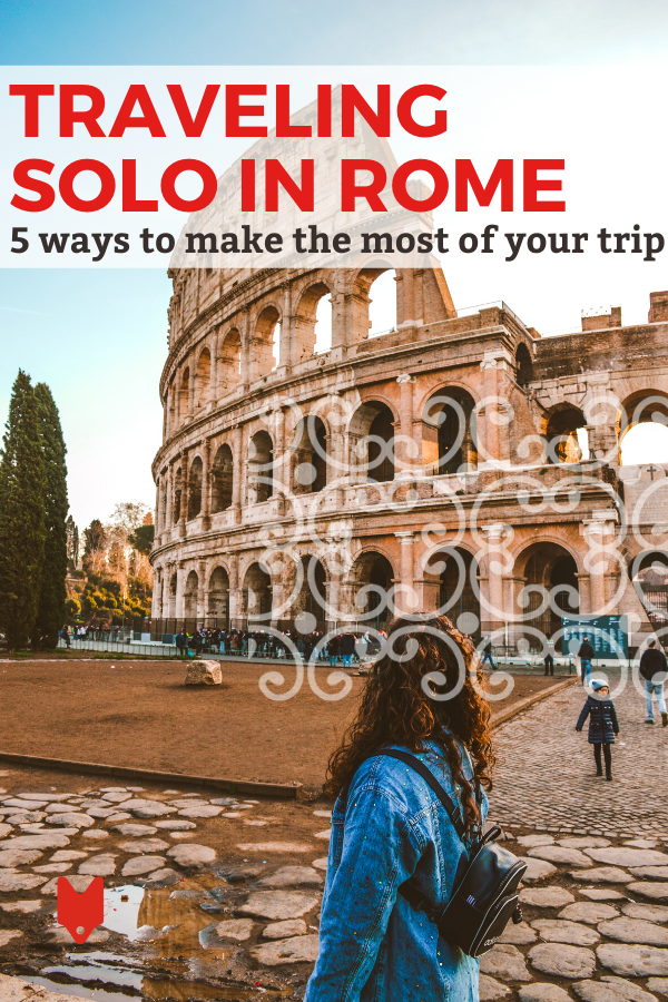 voyage solo a rome