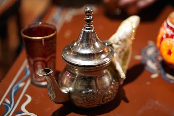 Finish off your dinner in Paris at Le Tagine with a cup of tea.