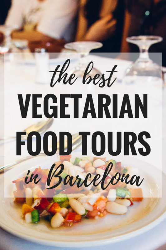 Our vegetarian food tours in Barcelona provide a wide variety of meatless options.