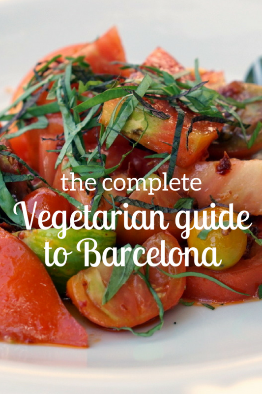 Our complete vegetarian guide to Barcelona will show you the best places to enjoy authentic, veggie-friendly food in the Catalan capital!