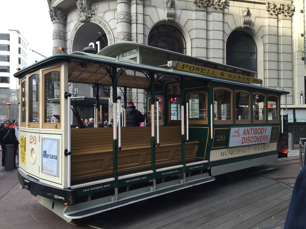 historic street cars of San Francisco