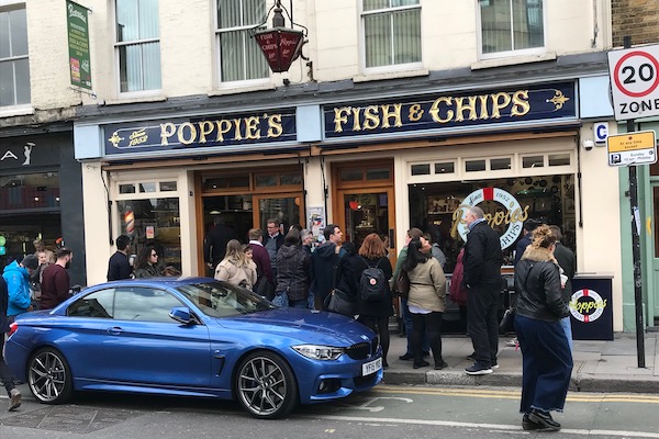 Poppies Fish & Chips in East London